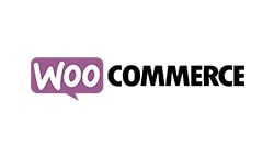 Logo of WooCommerce system which integrates with the storage place