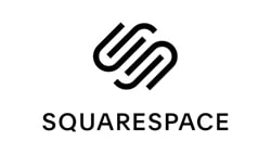 Logo of Squarespace system which integrates with the storage place
