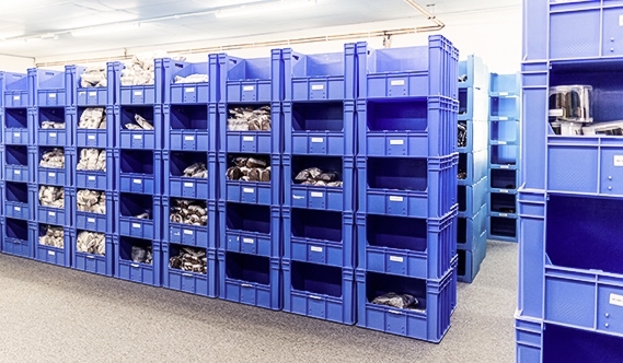 e-fulfilment distribution storage place