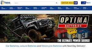 Tayna Batteries ecommerce online shop